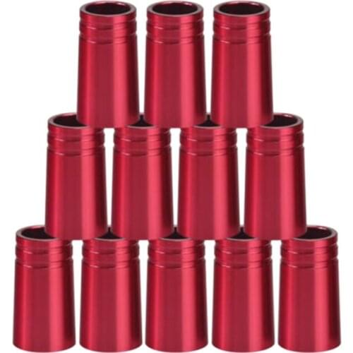 ELOS-12Pcs/Pack Golf Ferrules .370 Aluminum 22mm for Irons Shafts Golf Club Accessories