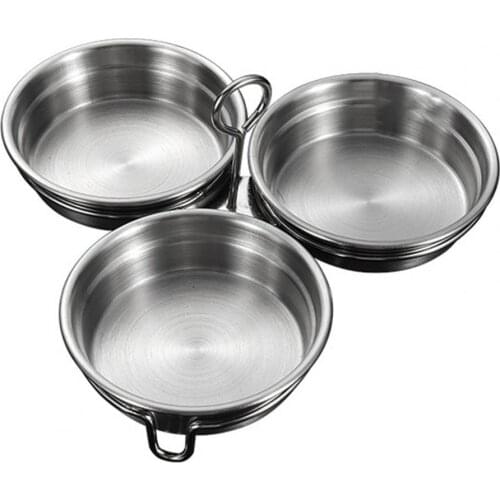 2021 new High quality 3 Pcs Steamed Eggs Mold Non-stick Heat-resistant Stainless Steel Home Steamed Eggs Mold for Kitchen