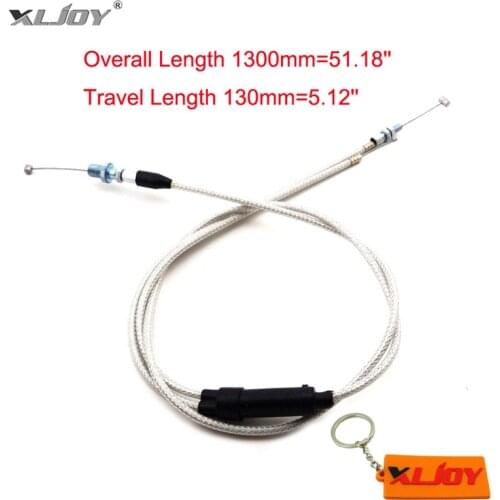 XLJOY Gas Throttle Cable For Acceleration Pump Carburetor 200cc 250cc Dirt Bike ATV Quad Motorcycle Parts