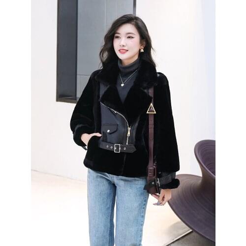 Fashion Super Quality Real Wool Female Jacket Autumn Winter 2020 Genuine Sheepskin Coat Womens Clothing Ropa De Mujer Zjt1605