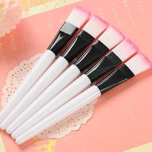 Soft Hair Mask Brush Beauty Foundation Makeup Brush DIY Brush Microfiber Beauty Tool 4 Packs