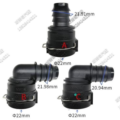 NW16 Cooling water pipe connector plastic water tube connector plastic fittings 2pcs a lot