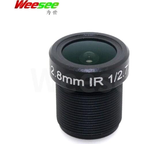 WS 2.8mm 3MP 1/2.7 F1.8 M12 Mount Board lens Fixed lens Security Accessories Optical CCTV LENS
