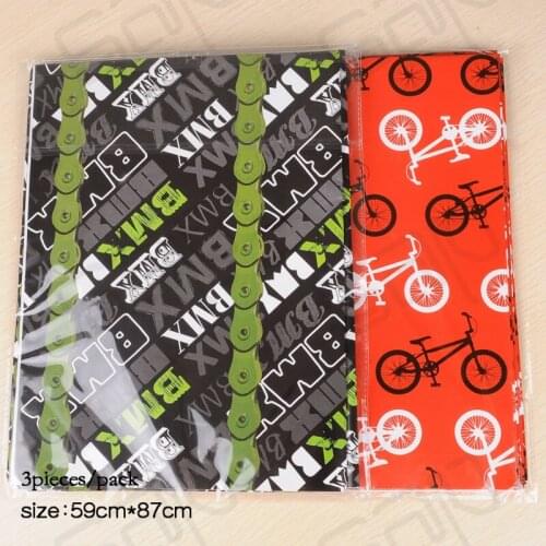 Wholesale Custom Printed Gift Wrapping Paper Red/Green Present Packaging Paper Sheet Book cover x 3pcs/pack (SAP-CWP001)