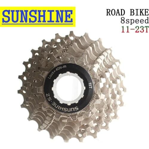 SUNSHINE-SZ Road Racing Bike 8s 16s 8Speed 11-23T Cassette Freewheel Sprockets for Bicycle Parts flywheel