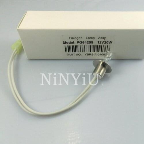 Compatible For PG64258 12V20W Halogen Lamp ILAB600 ILAB650 Shimadzu CL-7200 CL7300 CL-8000 Biochemical Analyzer Light Bulb