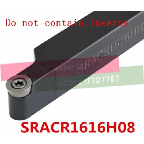 SRACR1616H08 Turning tools,Metal Lathe Cutting Tools for Lathe Machine,CNC Turning Tools External Turning Tool S-Type SRACR/L