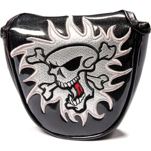 High quality Premium Leather Golf Head Covers for Mallet Putter