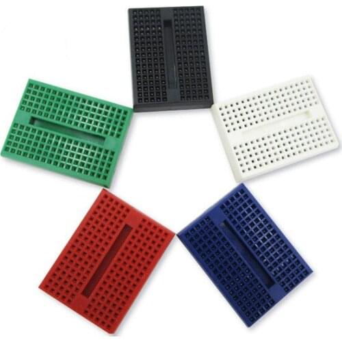 10PCS SYB-170 Mini Solderless Prototype Breadboard 170 Tie-points