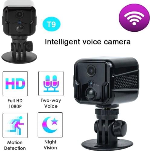 HD 1080P Mini Wifi Smart Voice Camera Night Vision P2P ip Cam Motion Detection Mini Camcorde Support Hidden TFCard