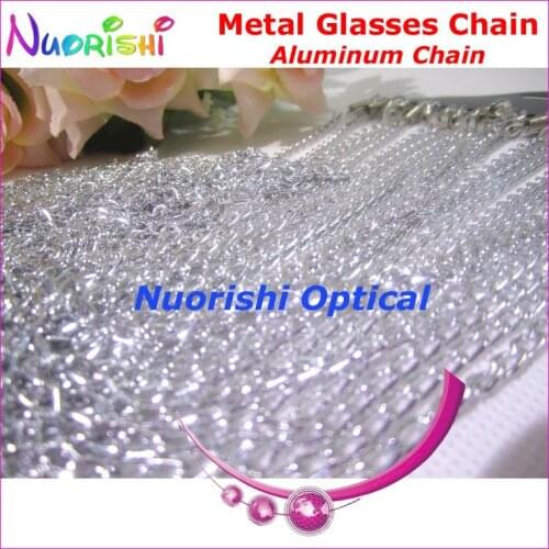 12pcs Very Beautiful Colorful Aluminum Metal Sunglasses Eyewear Glasses Cord Chain Lanyard free shipping L504B