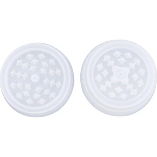 2PCS Herb Grinder Silicone Mold Spice Crusher Maker Casting Mould DIY Crystal Epoxy Mold
