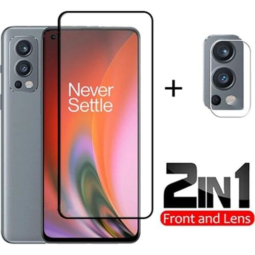 2-in-1 For Oneplus Nord 2 5G Glass For Nord2 Nord N10 5G Tempered Glass Camera Screen Protector For Oneplus Nord 2 5G Lens Glass