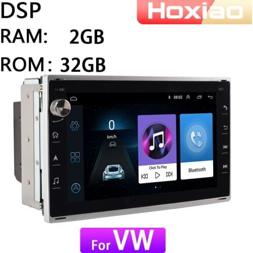 2din Android 8.1 Car Radio Multimedia Player For VW Peugeot 307 FORD SKODA 117MM * 189MM Universal Navigation WIFI GPS 2 Din