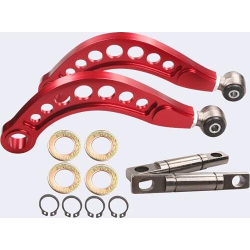 Car modified control arm multi-color metal suspension curved swing arm rear suspension curved swing arm arched LCA-1009