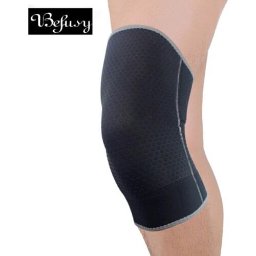 Befusy 1PC Breathable Sport Knee Support With Particles Reducing Thrilling Knee Brace Support Patellar Knee Pads For Basketball
