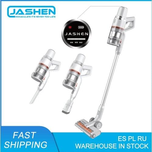 Jashen S16E Handheld Vacuum Cleaner Vacuum Cordless Vacuum 350W Strong Suction Power Low noise large battery home disinfection