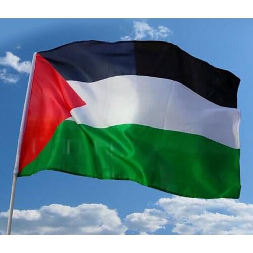 Large Palestine Flag Polyester 150 X 90cm Gaza Palestinian