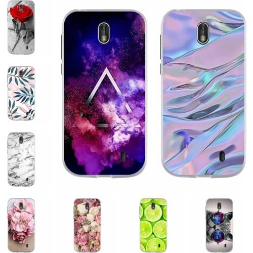 Case For Nokia 1 Nokia1 Cover Soft Silicone TPU Back Bumper Shell Cover For Nokia 1 4.5" TA-1047 TA-1060 TA-1056 TA-1079 TA-1066