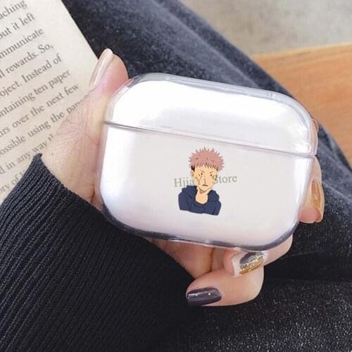 Itadori Yuji Jujutsu Kaisen TPU Case For Airpods Pro Earphone Case For Airpods Wireless Bluetooth Case For AirPods 3