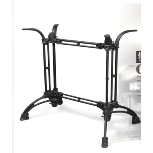 Cast iron, wrought iron table. Table legs. Long legs