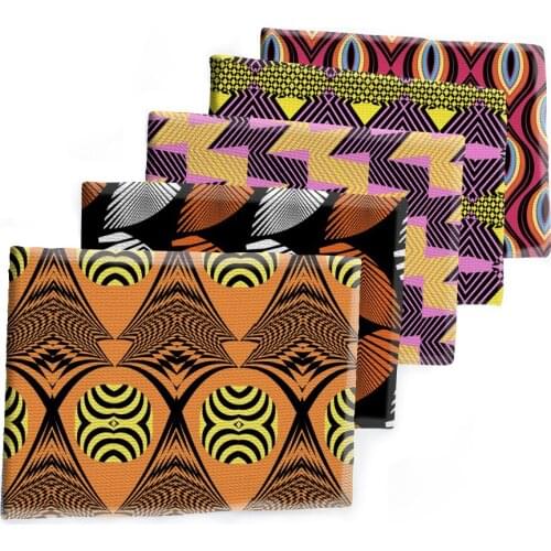 Decorative Pattern Bubble Polyester Fabric Printed Flower Pattern Liverpool DIY Cotton 50*145cm