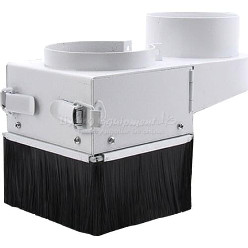 Woodworking CNC engraver double open door suction hood milling machine accessories