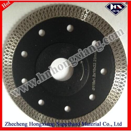 Best selling fast cutting continuous rim turbo diamond blade with reason factory price