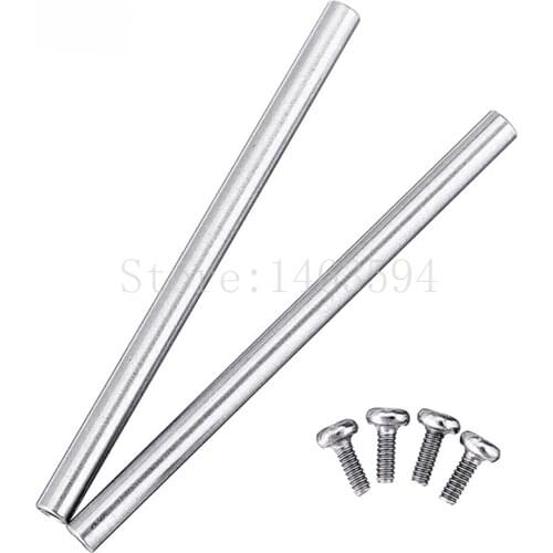 2PCS Horizontal Shaft Set for XK K130 RC Helicopter Spare Parts Aluminum Horizontal axis group in the main blade holder