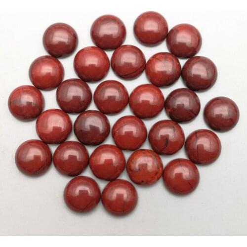 Fashion 12mm natural rainbow Stone beads no hole charm round CAB Cabochon for jewelry making Wholesale 50pcs/lot
