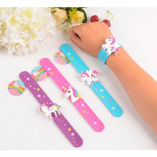 New Bracelet for Women Unicorn Party Bangle Charm Bracelet Birthday Party Decorations Kids Gifts Baby Shower Event Party Favors