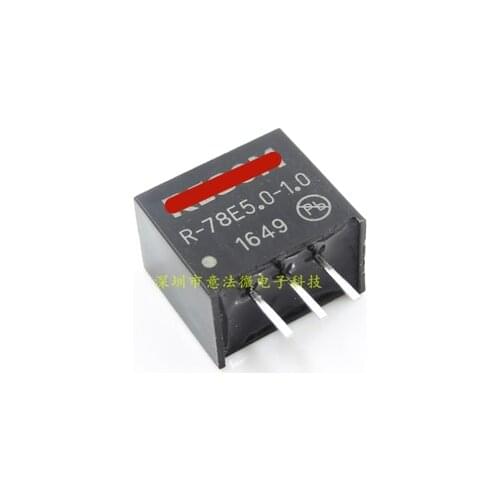 New original R-78E5.0-1.0 DC/DC Isolated straight plug SIP-3 power module