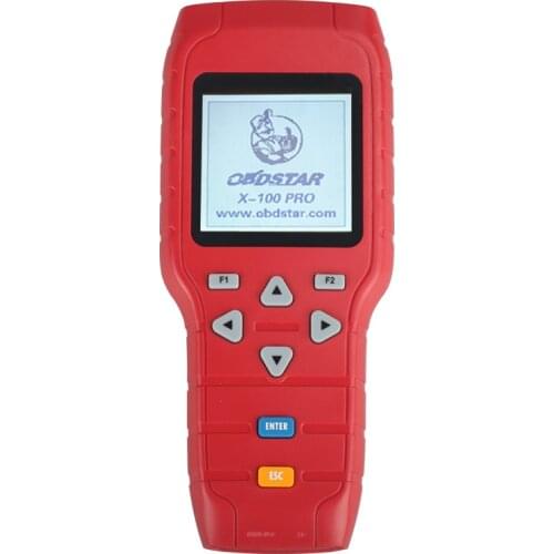 OBDSTAR X-100 PRO High Sensitivity Auto Key Programmer C+D+E Type for IMMO Odometer OBD Software Get PIC&EEPROM 2-in-1 Adapter