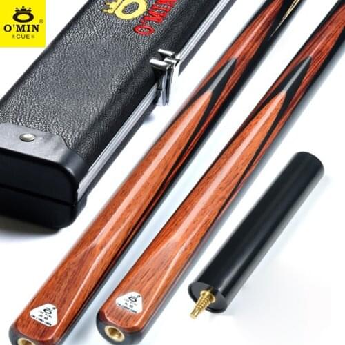Original O'Min Flame One Piece Snooker Cue Potts Cue 9.5/10/11.5mm Tip Professional Ash wood Shaft with Excellent Box and Gifts