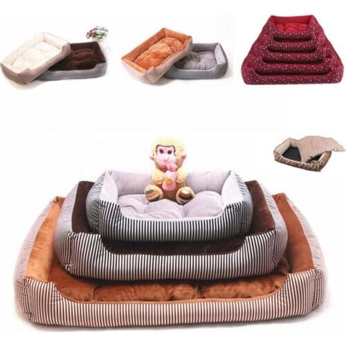 Fully removable and washable universal kennel Winter warm Comfortable nest dog bed pet cat litter nest Dogs baskets and cushion