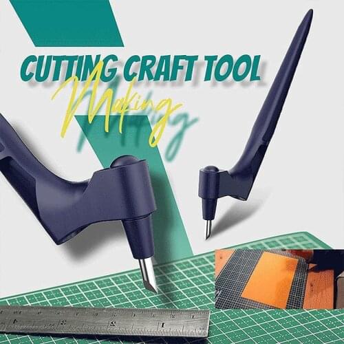 Craft Cutting Tools New 360° Rotary Art Knife Paper Cutting Carving Penknife Rotary paper Cutting Knife Cutting DIY Carving Tool
