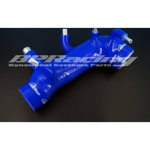 Silicone Intake induction Hose Pipe For 08 09 10 11 Subaru Impreza WRX STI GRB GH8 Ver10 BLUE