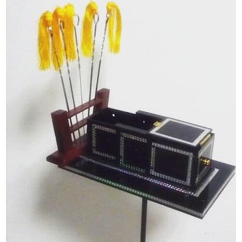 Surprising Dove Box Amazing Magic Tricks Funny Stage Magic Vanishing Dove Illusion Gimmick Varied Prop For Professional Magician