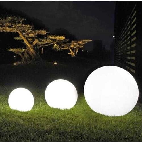 Outdoor Garden Light Street Lights Gardening Decoration Holiday Cottage Garden Pool Lighting Chargeable Ball Lamp Decoration