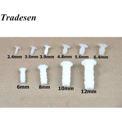 1pcs 2.4~6.4mm 8~12mm Hose Plug Micro Irrigation Fittings Aquarium Fish Tank Air Pump Aerator Pagoda Pipe End Cap Connectors