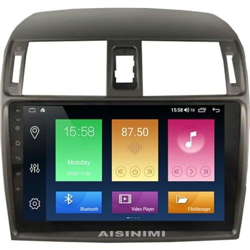 AISINIMI Android 10 Car Dvd Player navigation For TOYOTA CLASSIC COROLLA 2008-2013 Car Audio Gps Multimedia Stereo Monitor