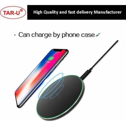 5unit Qi wireless charger for iphone 12 Qi-Certified10W fast wireless charging for Samsung S21 S20