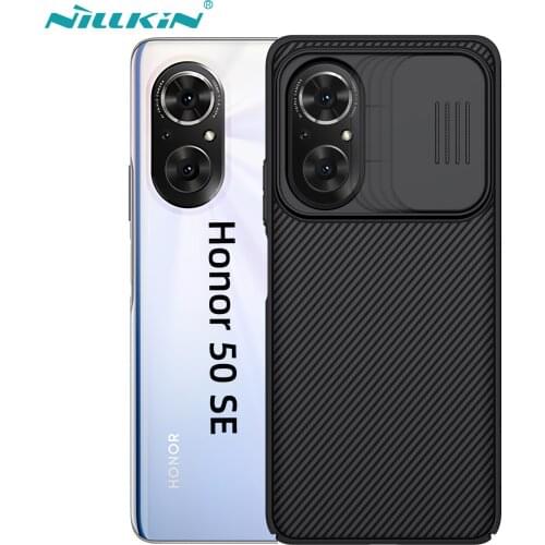 For Huawei Honor 50 SE 5G Case,NILLKIN Camera Protection Slide Protect Cover Lens Protection Case for Honor 50 SE 5G Cover