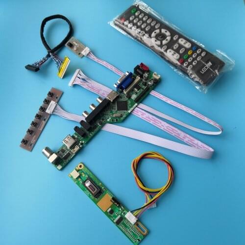 For B141PW01 V1 USB AV VGA HDMI 1 lamps 14.1" Digital Signal Controller Board Interface Module 30pin Resolution TV 1440X900