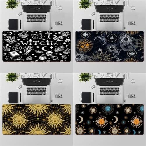 FHNBLJ Top Quality Witches moon Tarot laptop Gaming mouse pad Free Shipping Large Mouse Pad Keyboards Mat