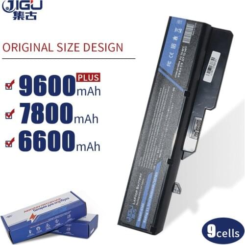 JIGU 9Cells 57Y6454 57Y6455 L08S6Y21 L09C6Y02 L10P6F21 L10P6Y22 Latpop Battery For Lenovo For IdeaPad G460 G460A G460L G465