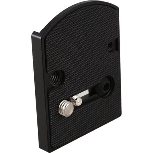 Camera Lens Mount 410PL Quick Release Plate for Manfrotto 405 410 for RC4 Quick Release System Black