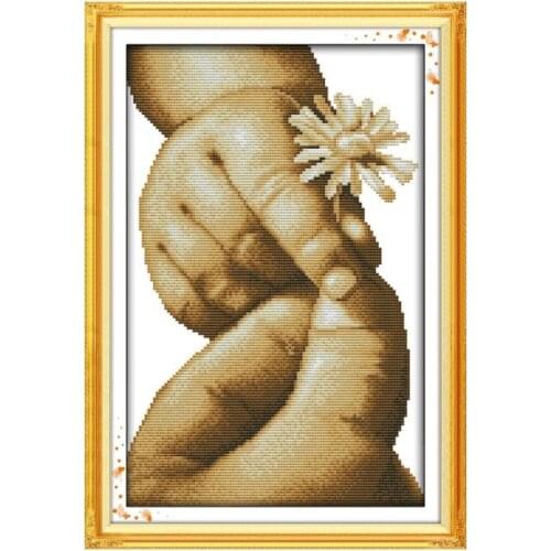 Heritage cross stitch kit 14ct 11ct pre stamped canvas cross stitching animal lover embroidery DIY handmade needlework