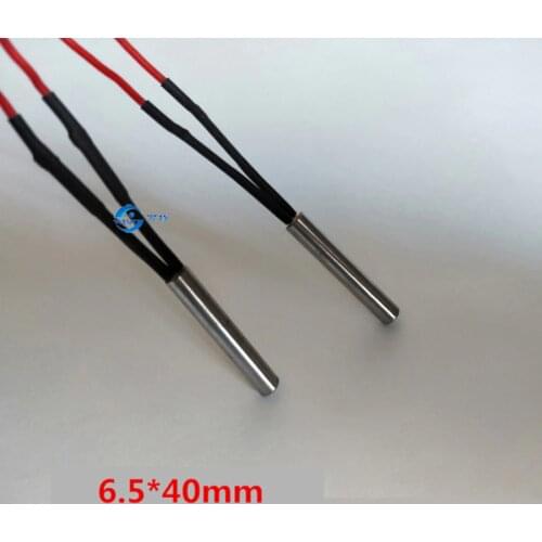 Free shipping 6.5*40mm Heater Length AC 110V 60W Electric Cartridge Heater Heating Element