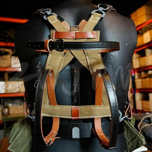 WWII GERMAN ELITE M1931 CANVAS KNAPSACK EQUIPMENT SUSPENDER A-FRAME OUTDOORS